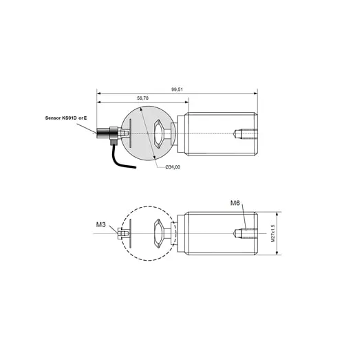 Sensor de ruido estructura borne – Brüel & Kjaer
