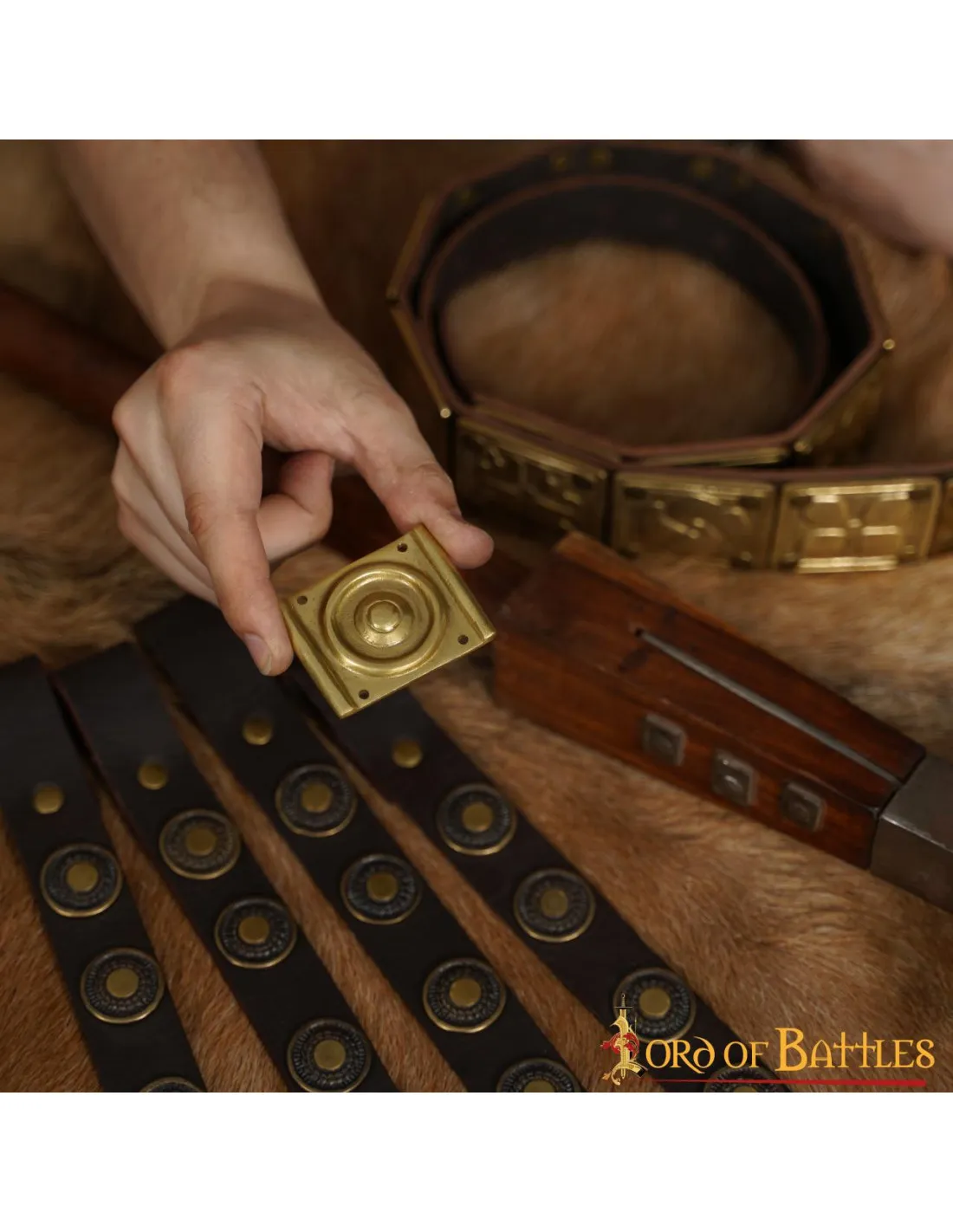 Set 3 Adornos romanos para hacer tus cingulums