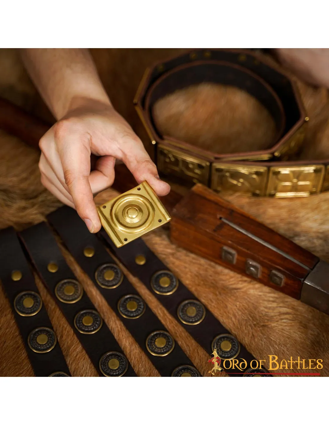Set 3 Adornos romanos para hacer tus cingulums