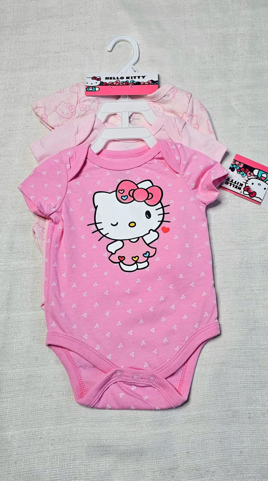 Set de mamelucos Hello Kitty
