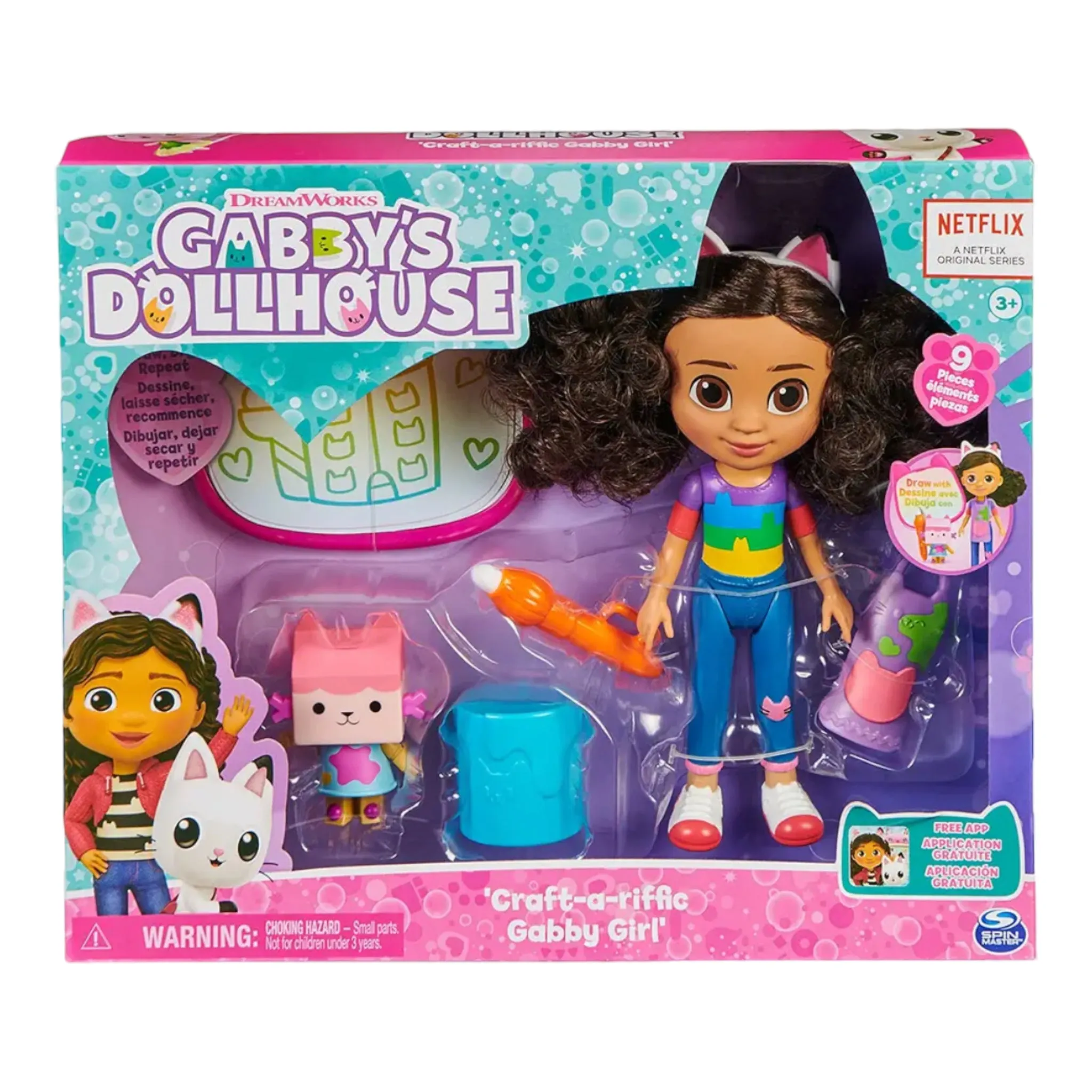 SET DE MUñECA GABBY CRAFTARIFFIC SPIN MASTER
