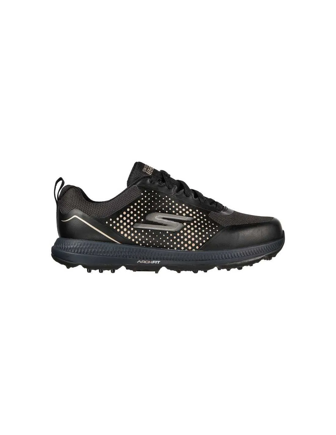 SKECHERS GO GOLF ELITE 5 BLACK/ROSEGOLD  ZAPATO MUJER