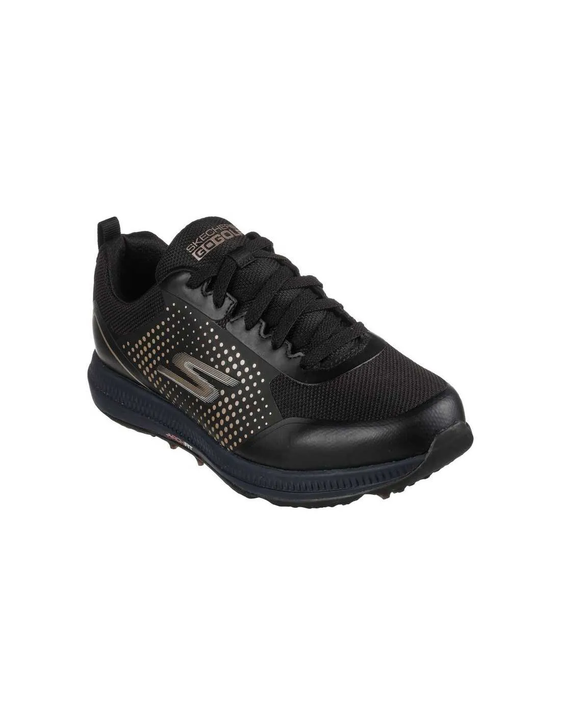 SKECHERS GO GOLF ELITE 5 BLACK/ROSEGOLD  ZAPATO MUJER
