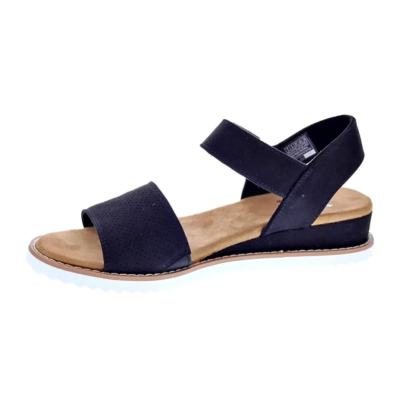 Skechers Sandalias Mujer Desert Kiss Negro