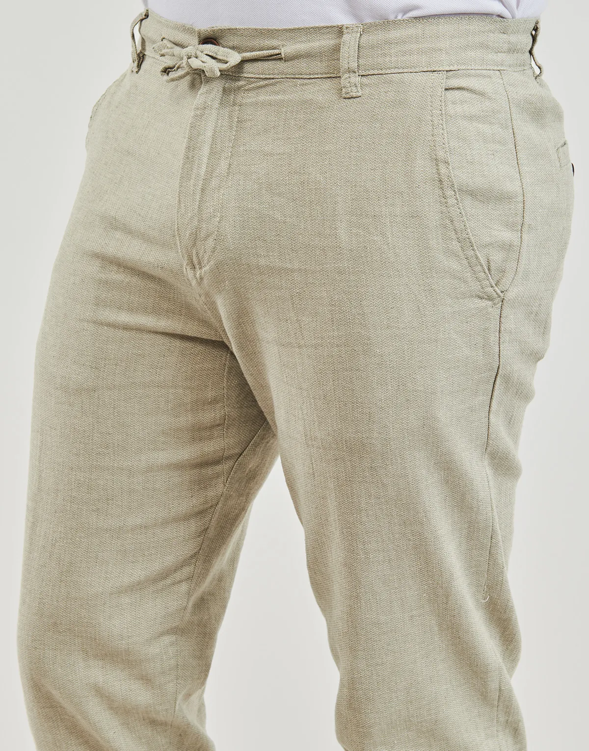 SLH172SLIMTAPE BRODY LINEN PANT