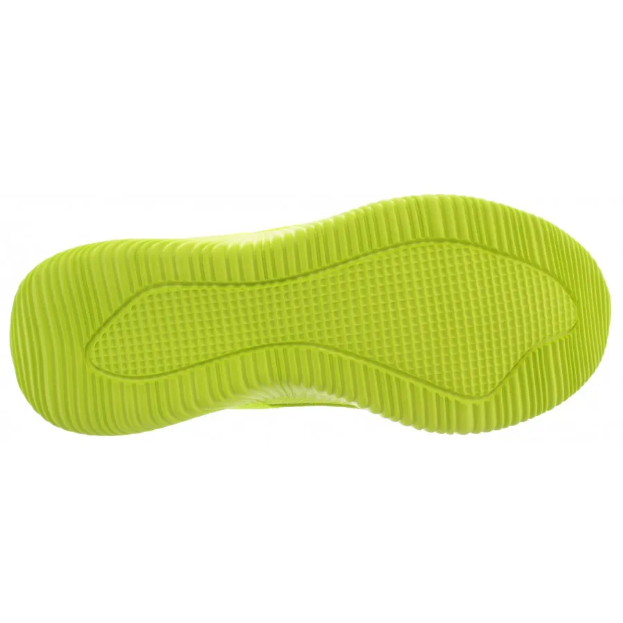 Sneakers Hombres PLEIN SPORT Carter Yellow Run Faster Amarillo Fluo