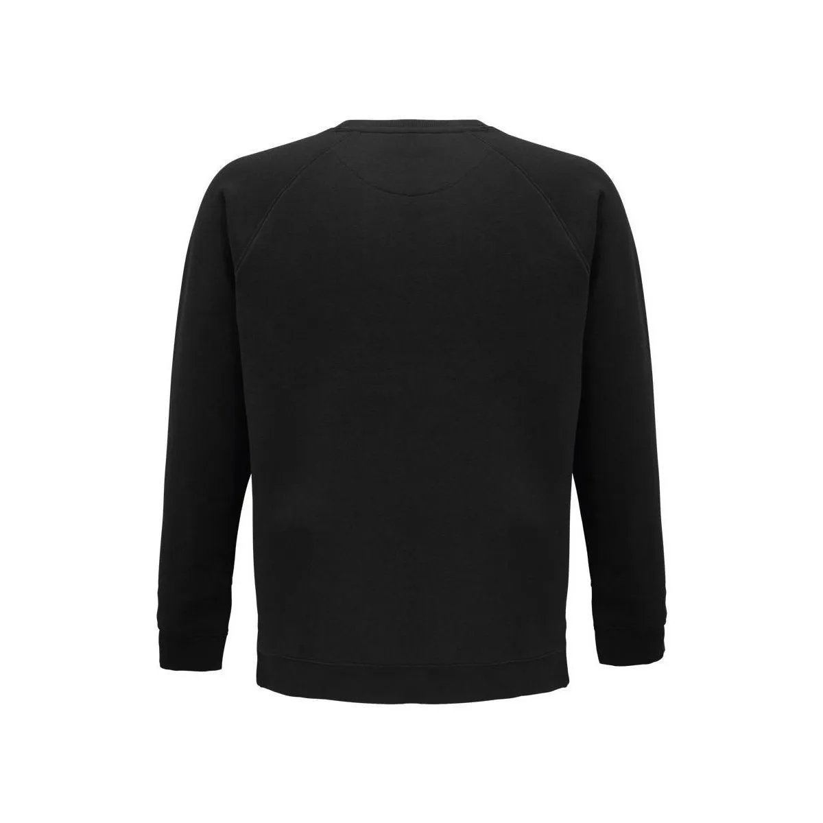 SPACE SUDADERA UNISEX DE ALGODóN BIOLóGICO COLOR NEGRO