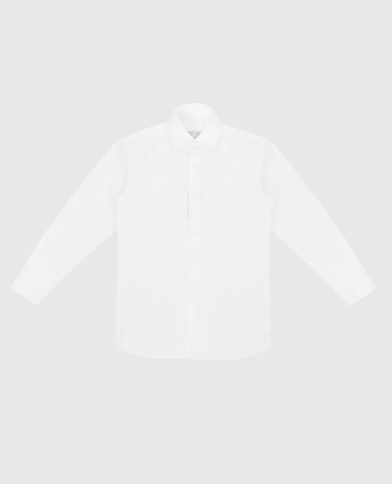 Stefano Ricci Children's white striped shirt