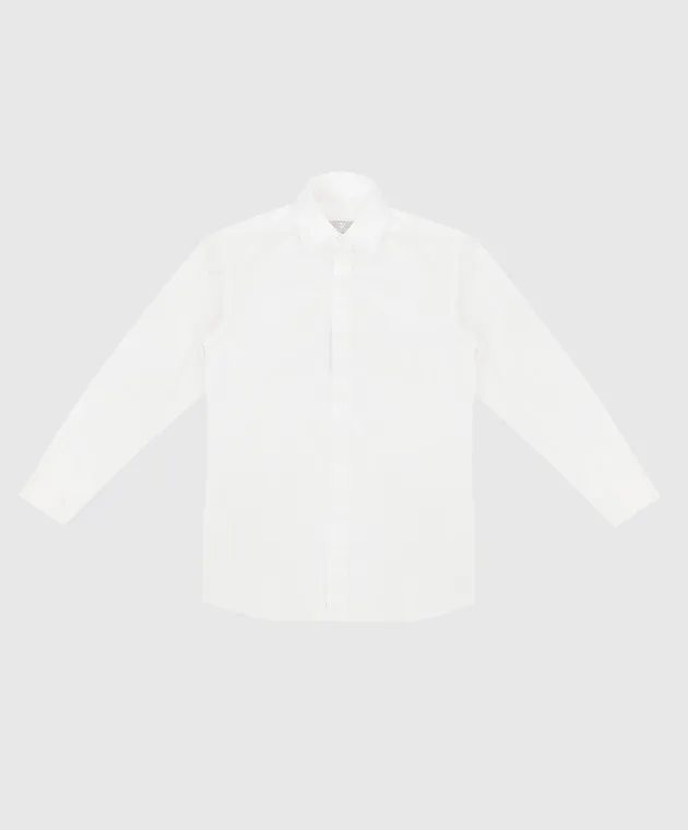 Stefano Ricci Children's white striped shirt