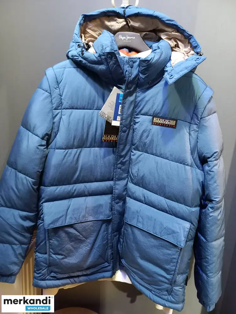 Stock de chaquetas para hombre de NAPAPIJRI Mezcla modelos y tallas