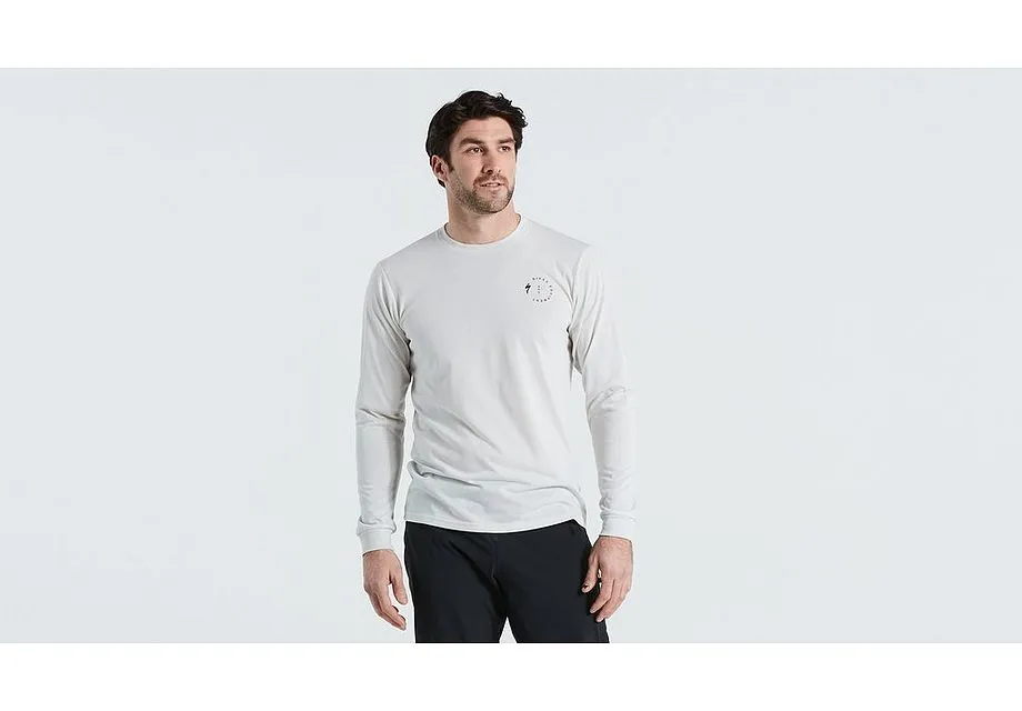 STOKE TEE LS DOVGRY XS