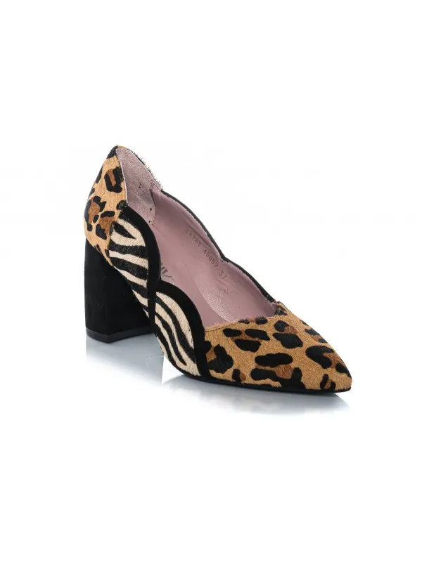 STYLE SHOES 45057  SALON PIEZAS PRINT