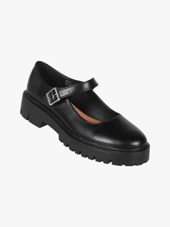 Sweet Shoes Merceditas de mujer con suela gruesa.