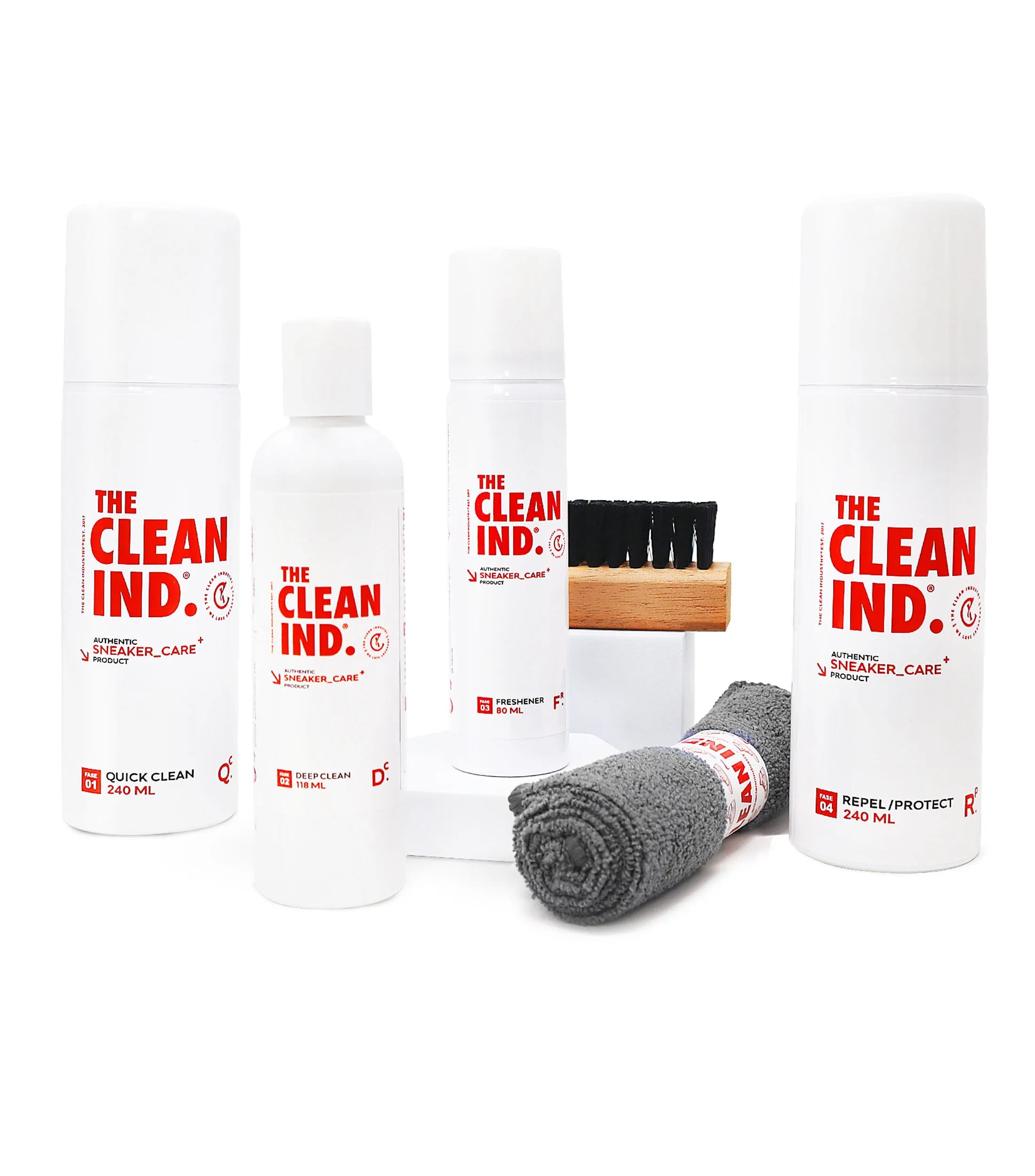 The Clean Industry Kit Profesional para Limpieza Completa de Tenis
