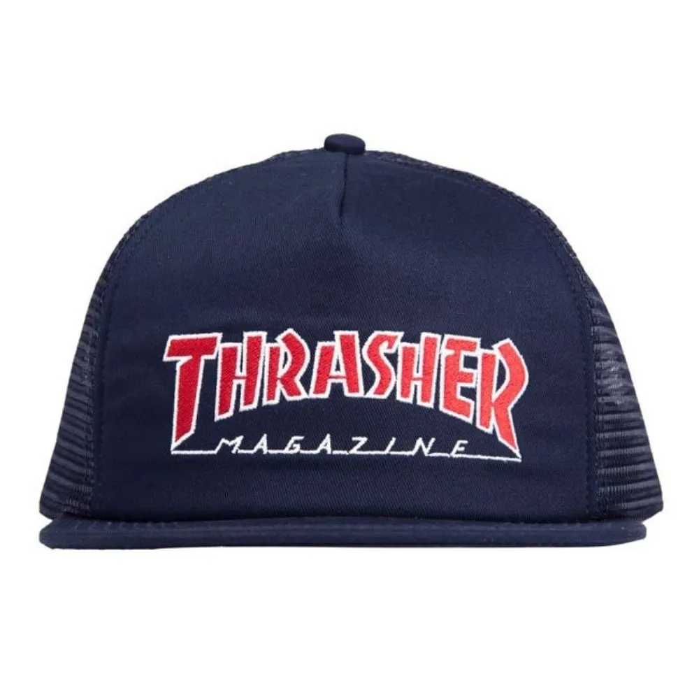 THRASHER OUTLINED MESH CAP