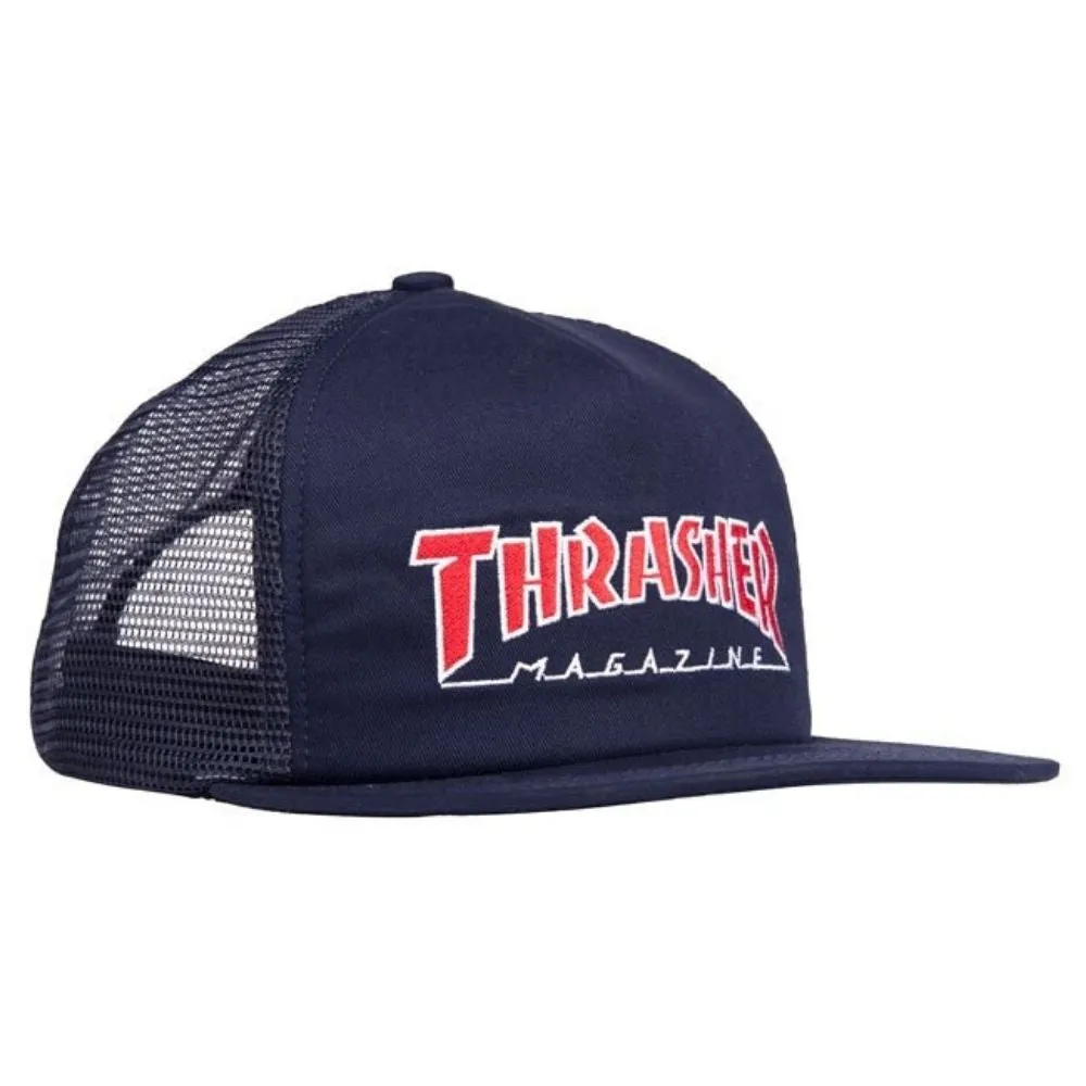 THRASHER OUTLINED MESH CAP