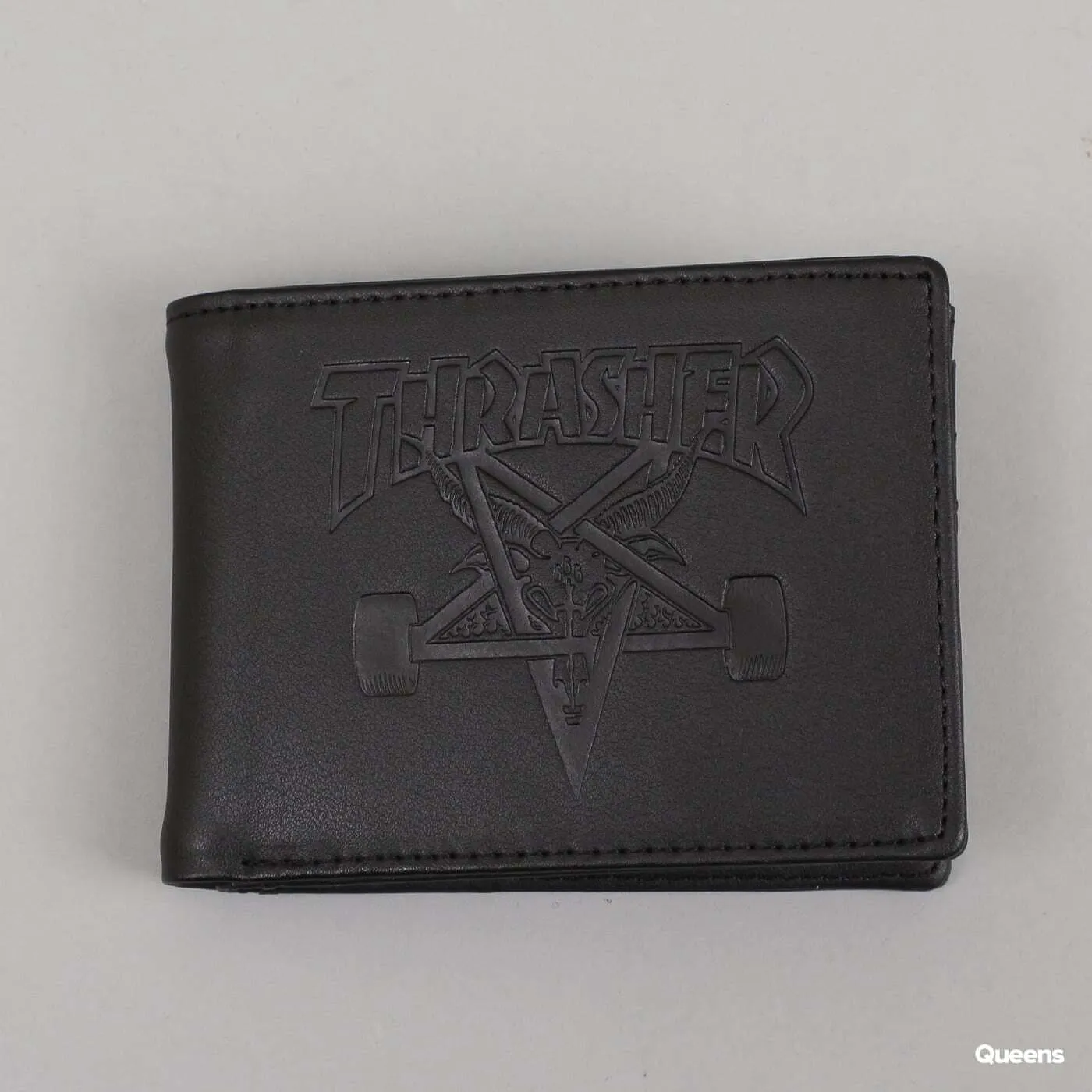 Thrasher Skategoat Leather Wallet Black Universal
