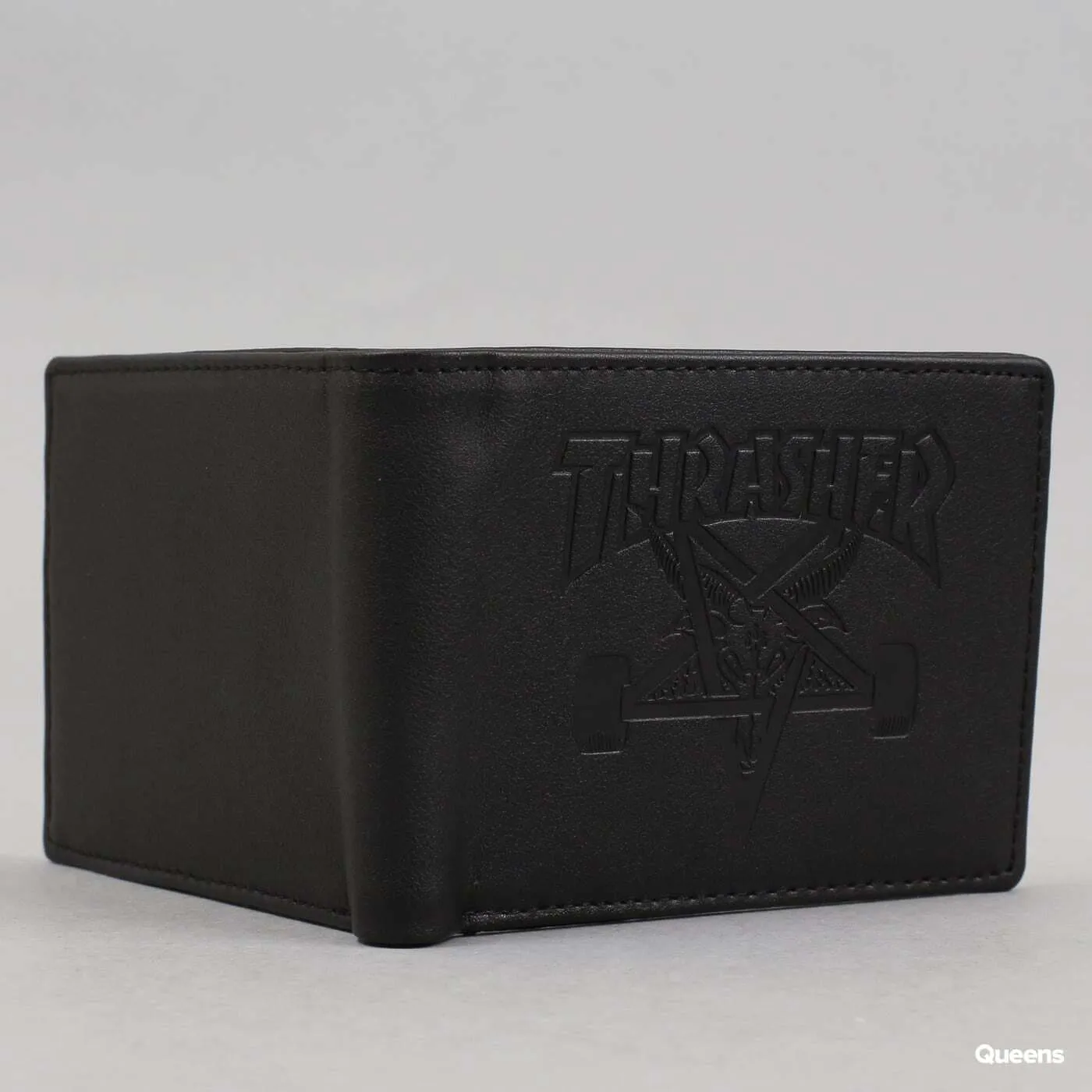 Thrasher Skategoat Leather Wallet Black Universal