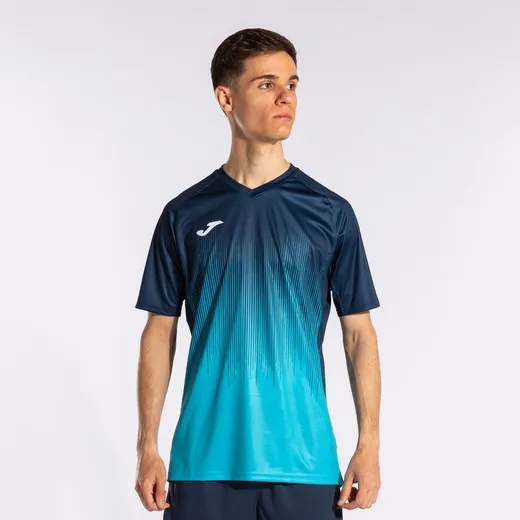 TIGER IV SHORT SLEEVE TSHIRT FLUOR TURQUOISENAVY