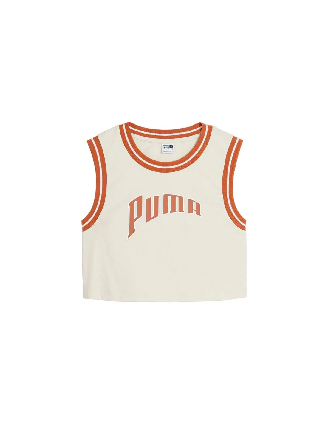 Top Puma AM FOR THE FA Mujer Blanco