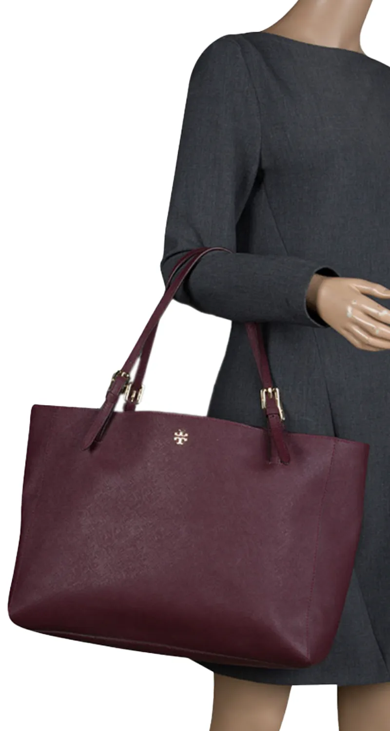 TORY BURCH Cartera Buckle Saffiano