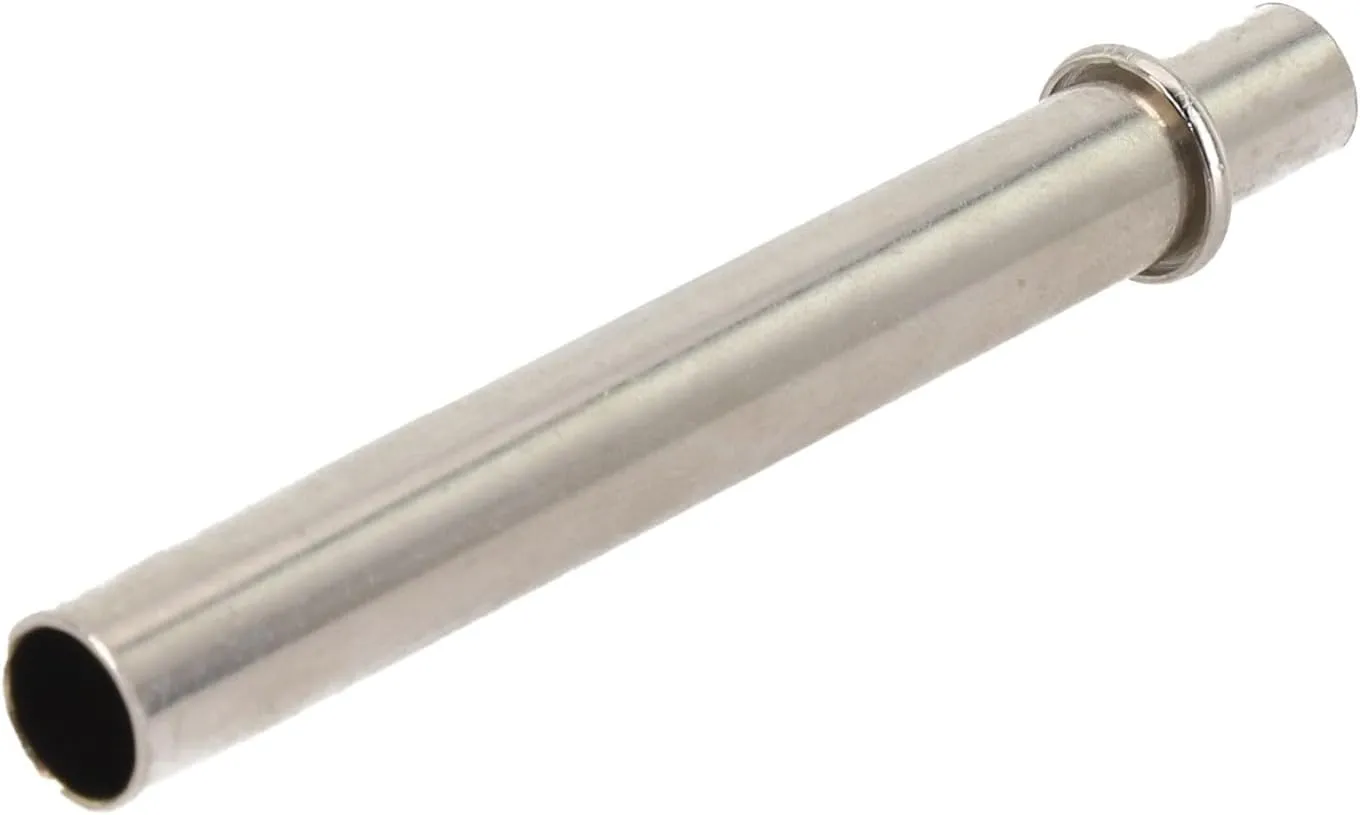 Tubo de caña de pescar con puerto de conexión de metal  complemento perfecto para tu colección de equipos de pesca de bricolaje 