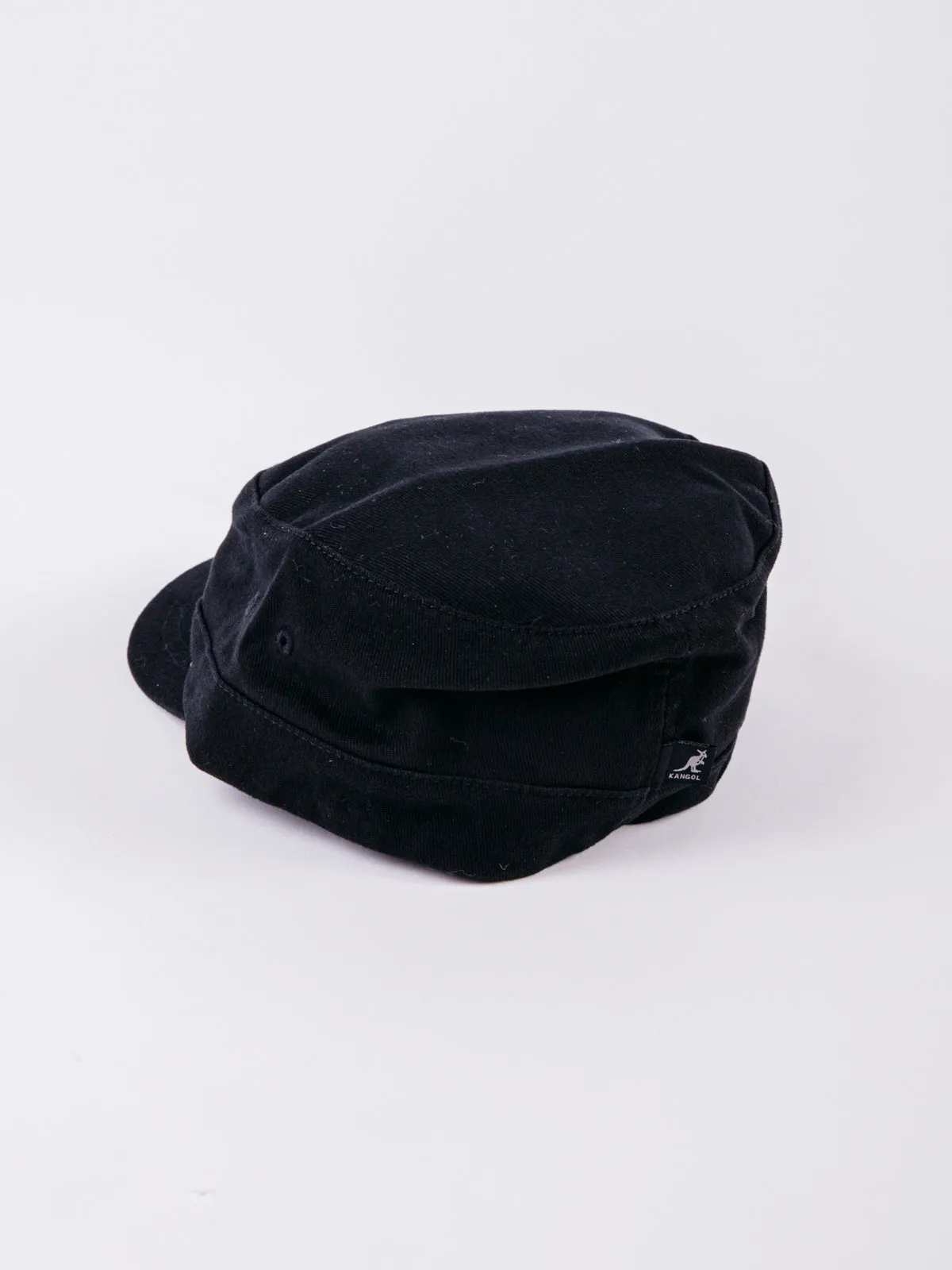 Twill Army Cap Black