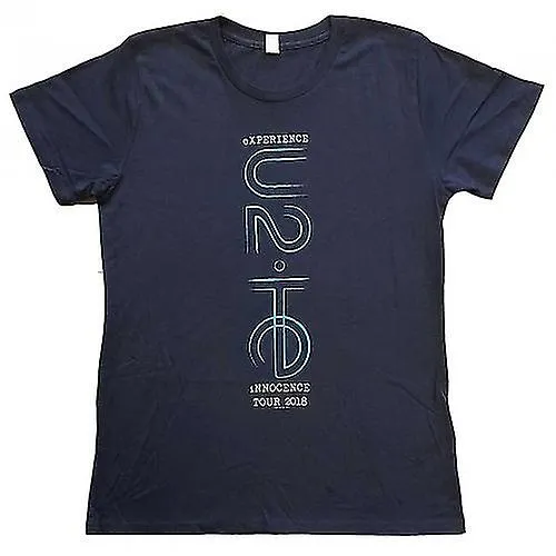 U2 Womens/Ladies I+E 2018 Tour Dates Back Print Camiseta de algodón