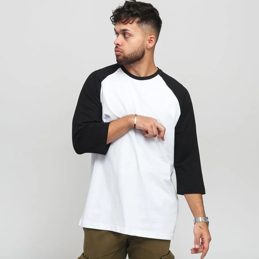Urban Classics Contrast 3/4 Sleeve Raglan Tee