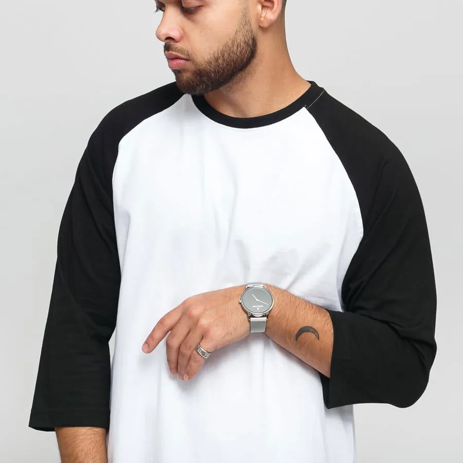 Urban Classics Contrast 3/4 Sleeve Raglan Tee