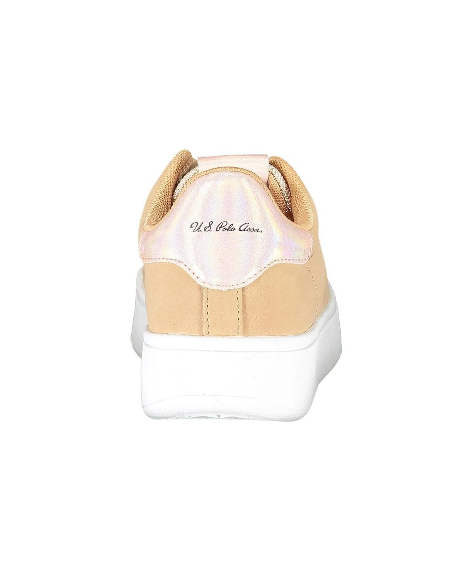 U.S. POLO ASSN. PRINTED  SNEAKERS WITH LACEUP AND CONTRAST DETAILS