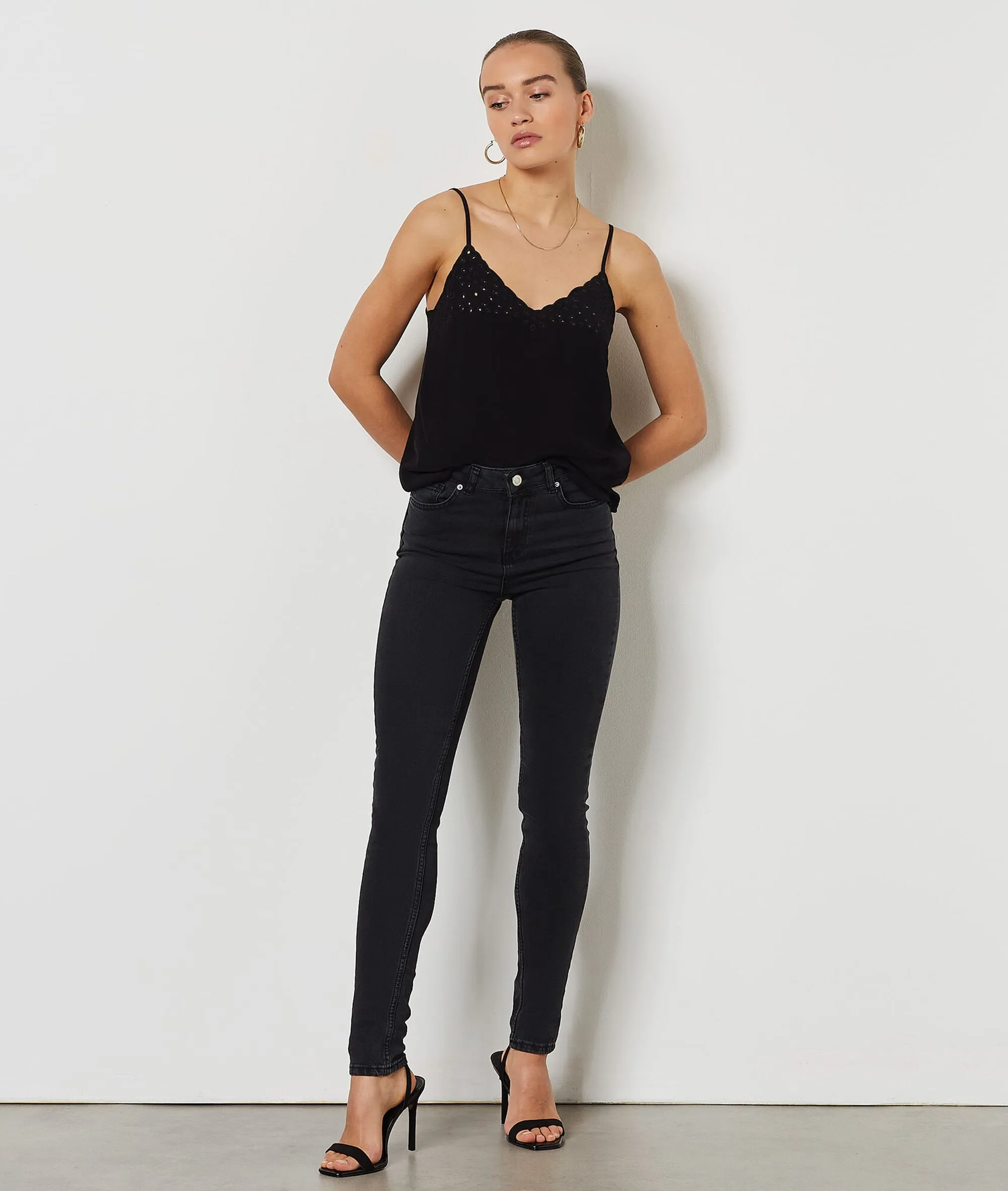 VAQUERO ESTRECHO LIA ANTHRACITE  ETAM