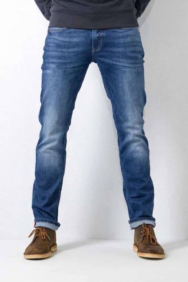 Vaquero Hombre Petrol Industries Russel 5850 Vintage Blue L32