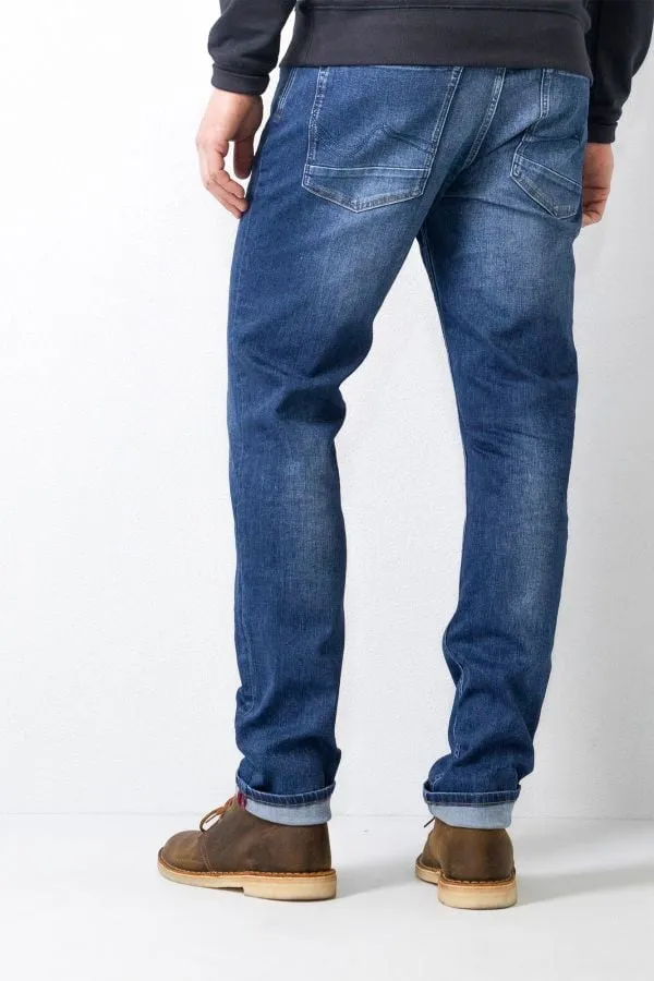 Vaquero Hombre Petrol Industries Russel 5850 Vintage Blue L32