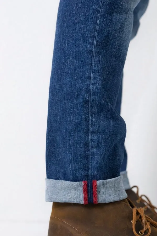 Vaquero Hombre Petrol Industries Russel 5850 Vintage Blue L32