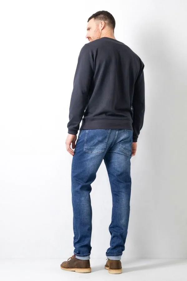 Vaquero Hombre Petrol Industries Russel 5850 Vintage Blue L32