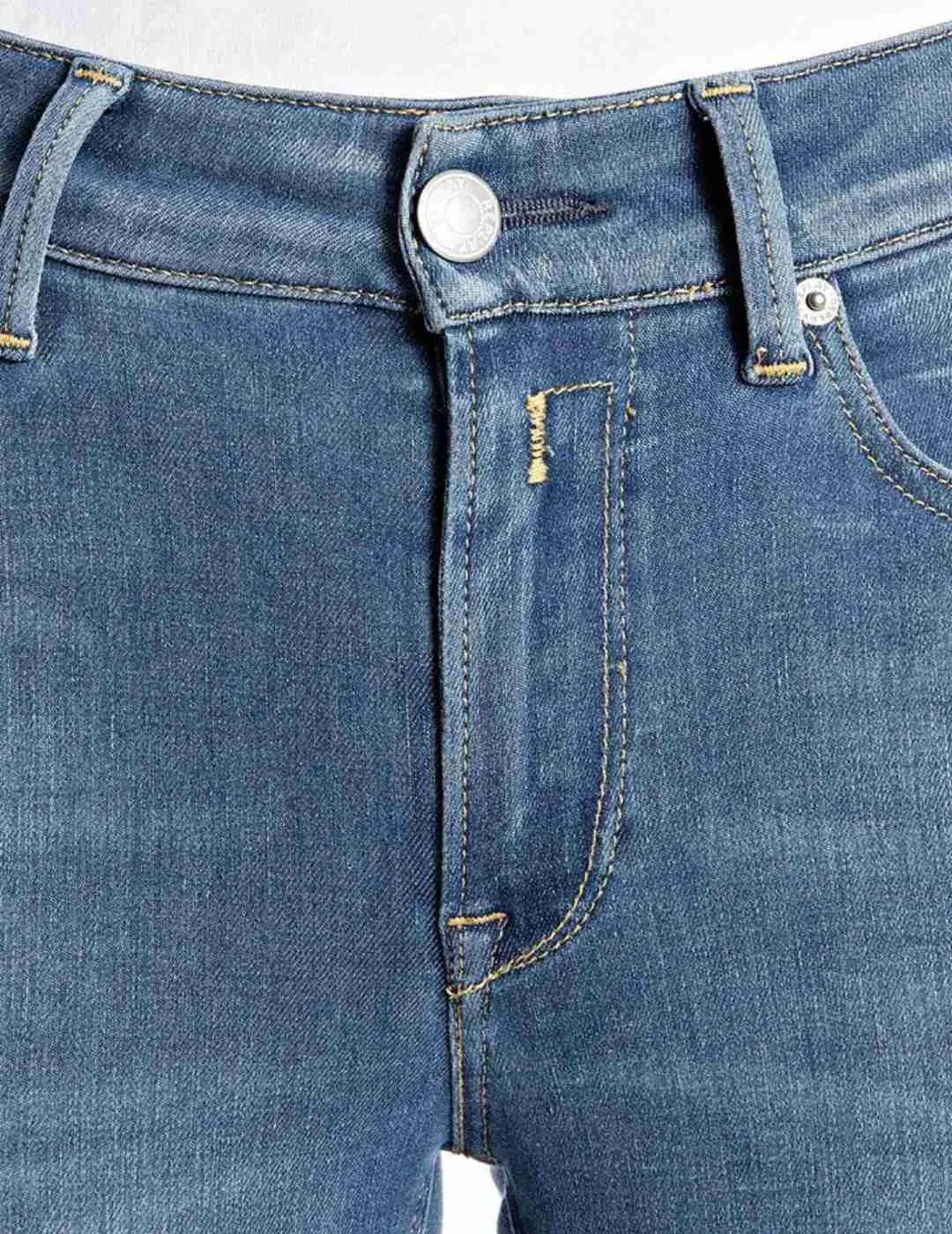 VAQUERO REPLAY LUZIEN SKINNY AZUL PARA MUJERB