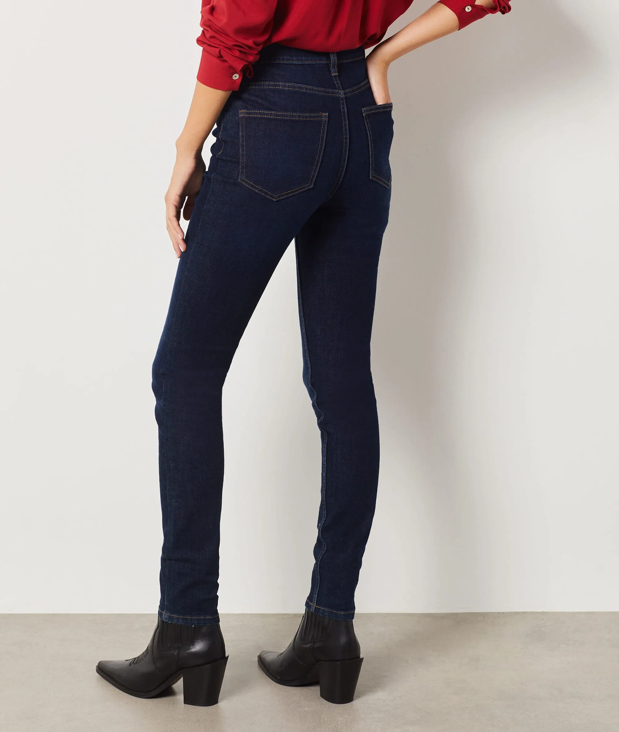 VAQUERO SKINNY DANNA BLEU NUIT  ETAM