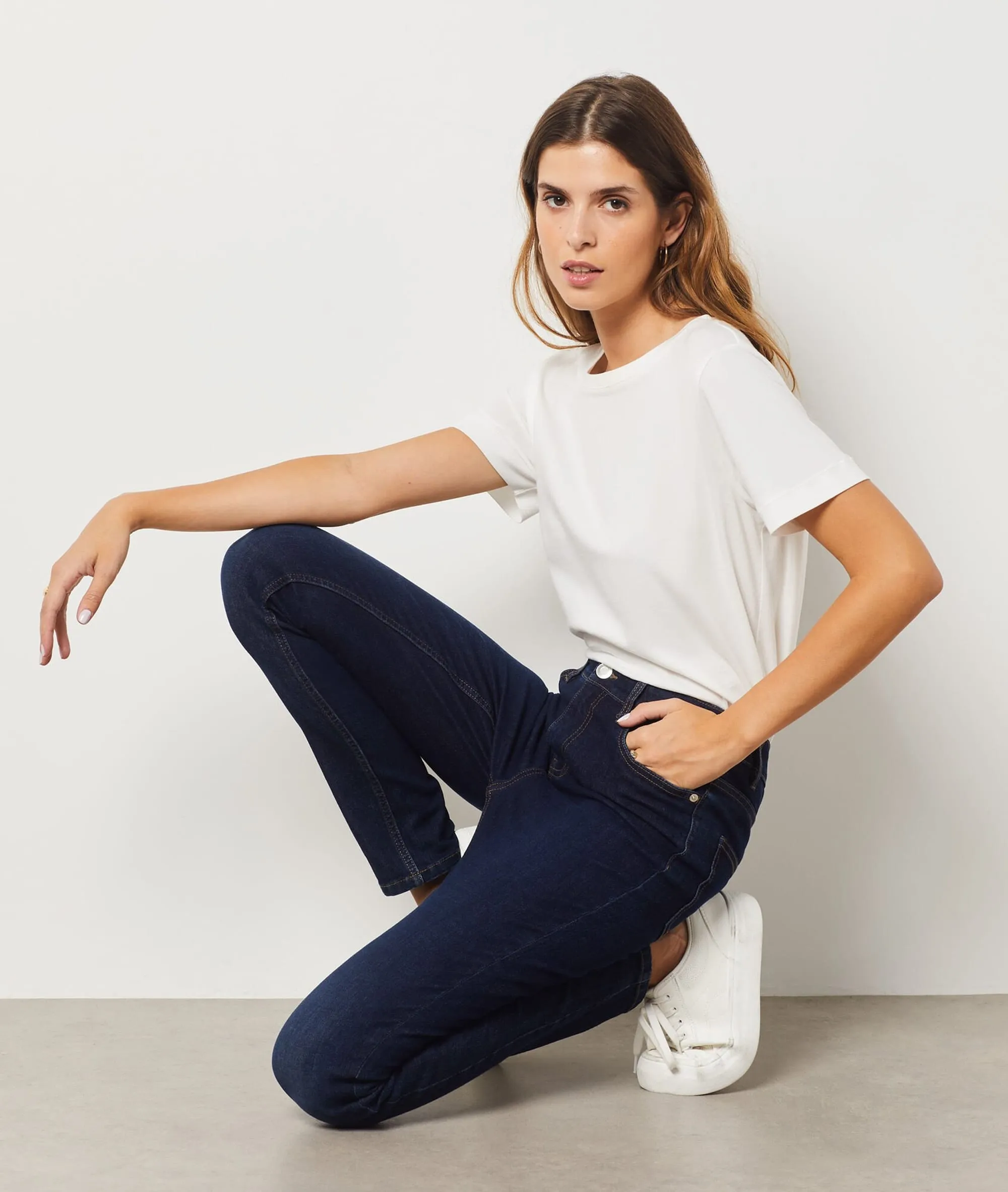 VAQUERO SKINNY DANNA BLEU NUIT  ETAM
