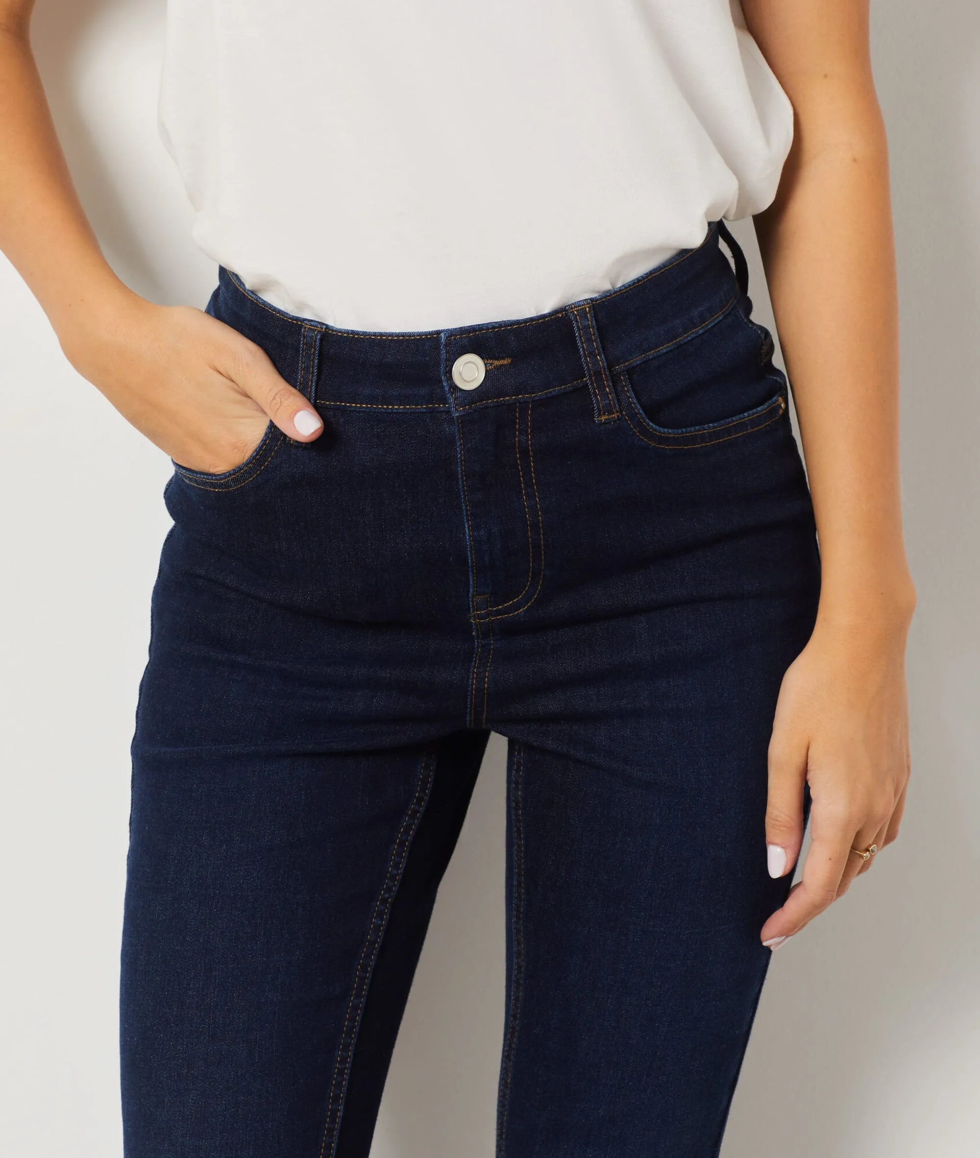 VAQUERO SKINNY DANNA BLEU NUIT  ETAM
