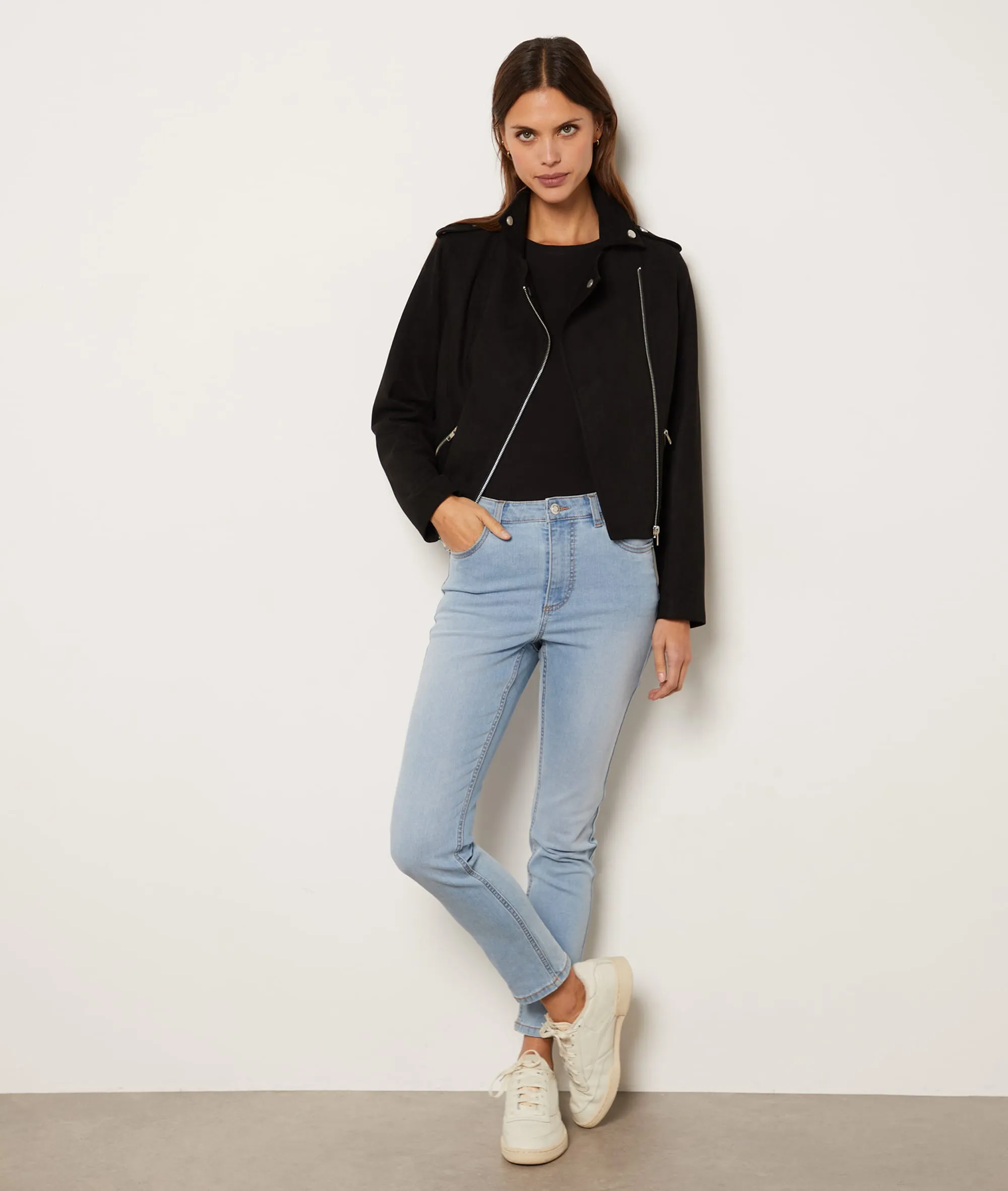 VAQUERO SKINNY DANO BLEU CIEL  ETAM