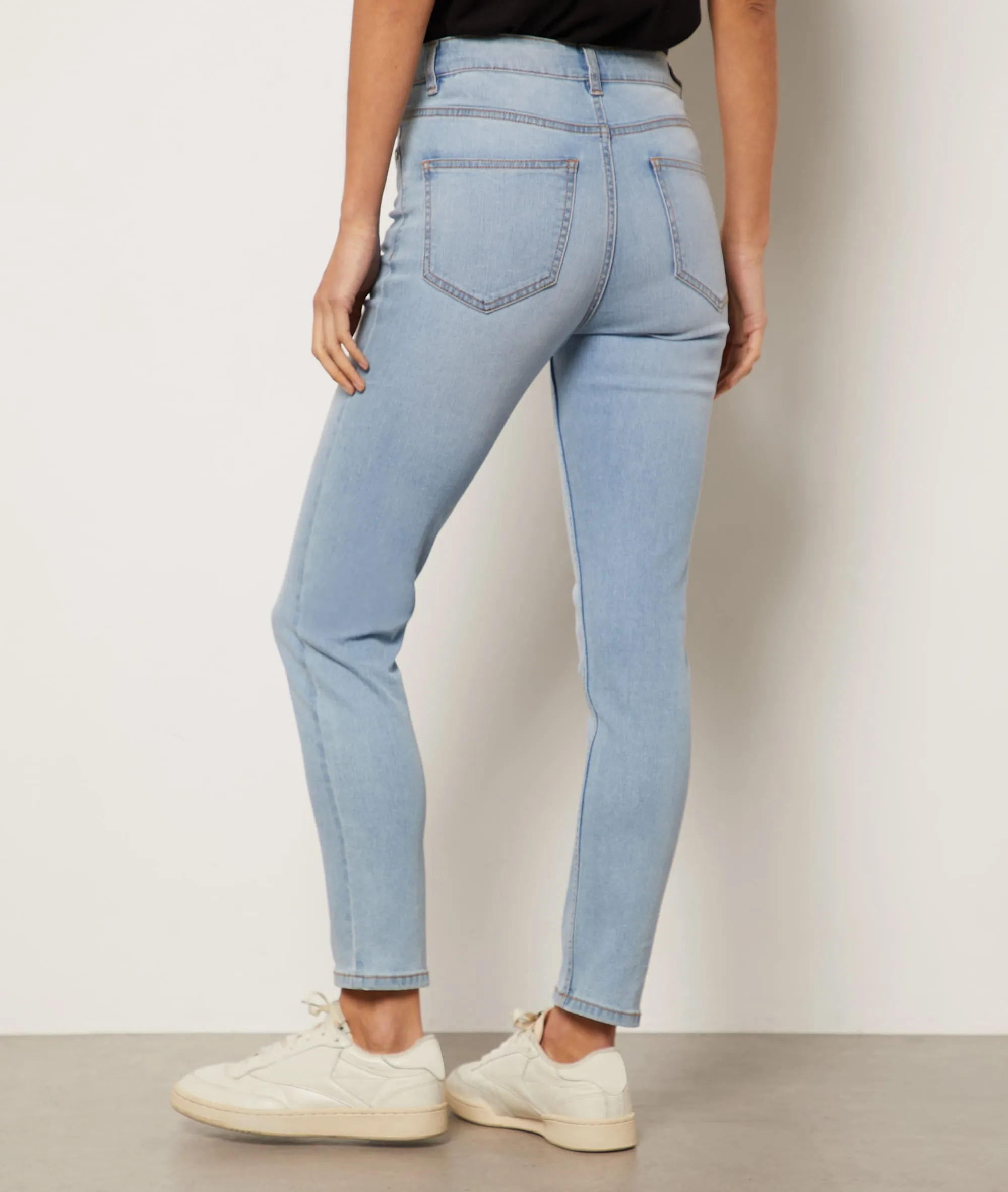 VAQUERO SKINNY DANO BLEU CIEL  ETAM
