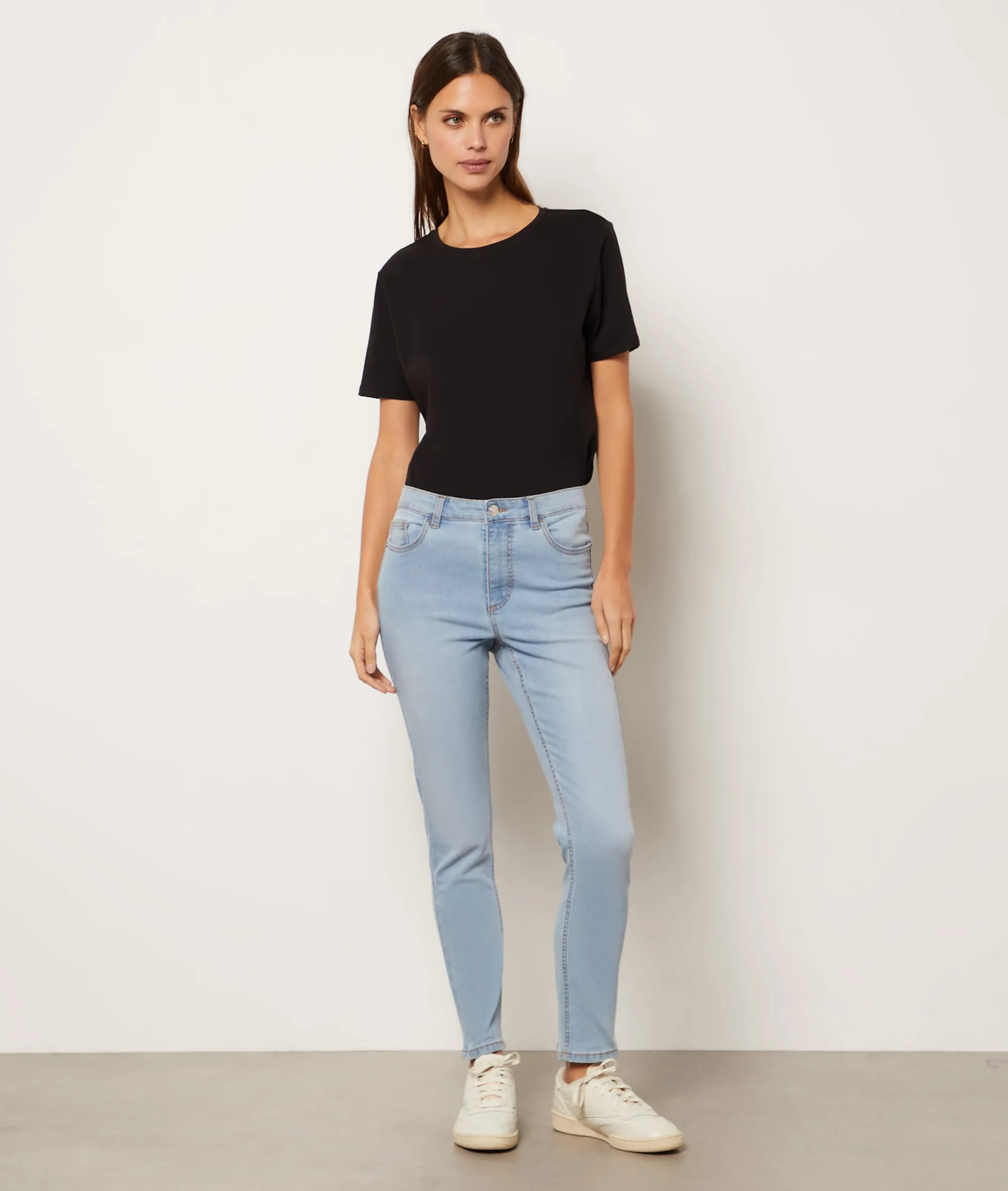 VAQUERO SKINNY DANO BLEU CIEL  ETAM