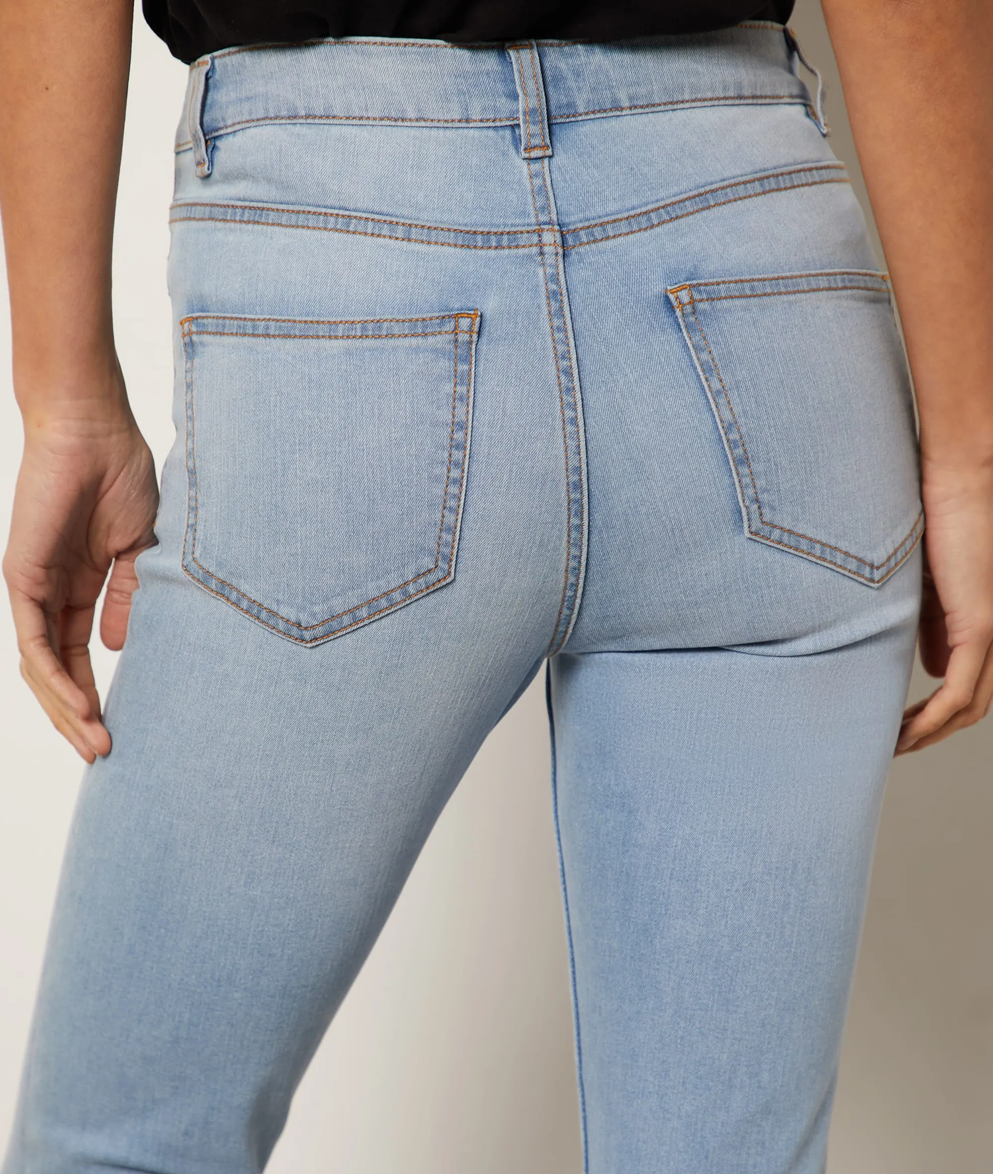 VAQUERO SKINNY DANO BLEU CIEL  ETAM