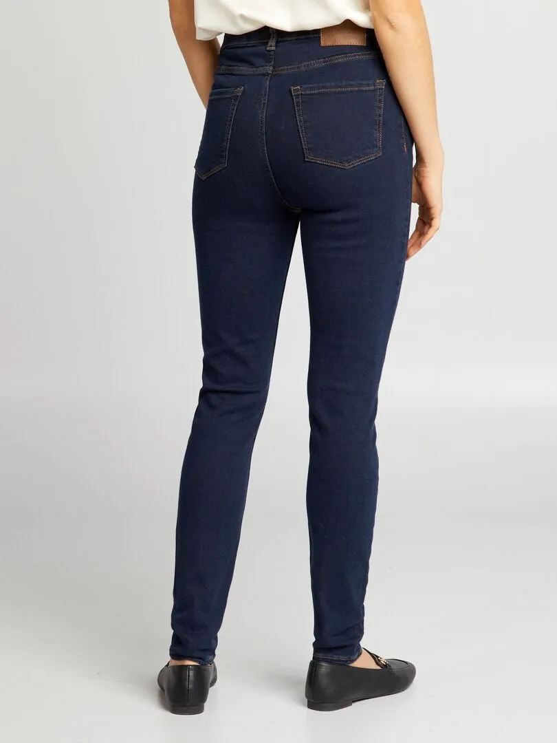 VAQUERO SKINNY DE TIRO ALTO  AZUL
