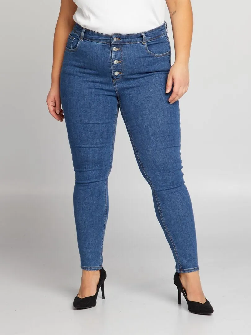 VAQUERO SKINNY L28  AZUL