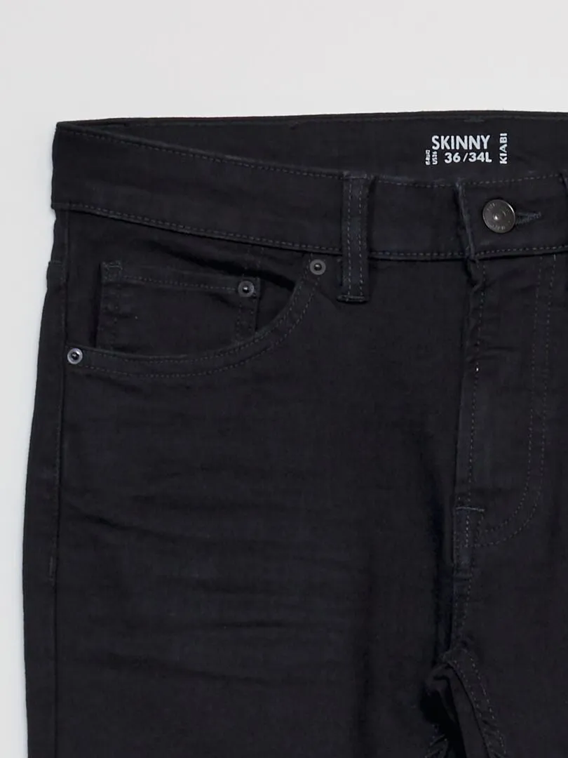 VAQUERO SKINNY  L34  NEGRO
