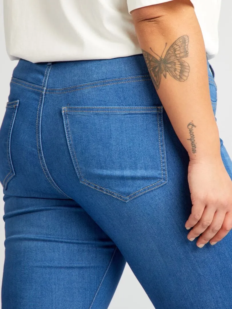 VAQUERO SKINNY 'ONLY CARMAKOMA'  AZUL