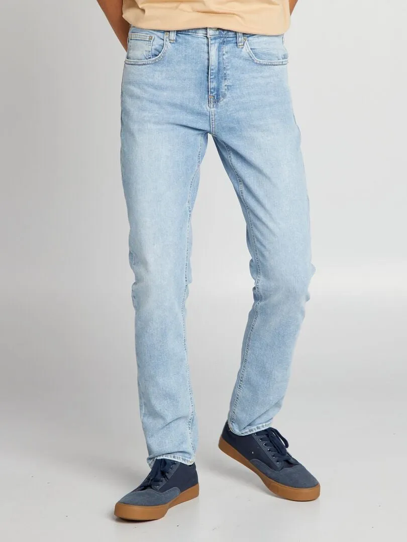 VAQUERO SLIM CON 5 BOLSILLOS  AZUL
