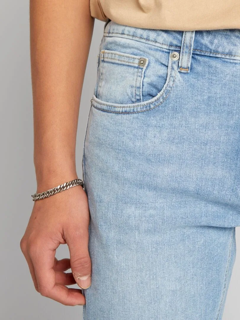 VAQUERO SLIM CON 5 BOLSILLOS  AZUL